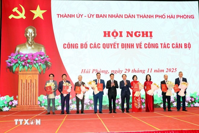 Bổ nhiệm, điều động nhân sự ở TPHCM, Hải Phòng, Ninh Bình