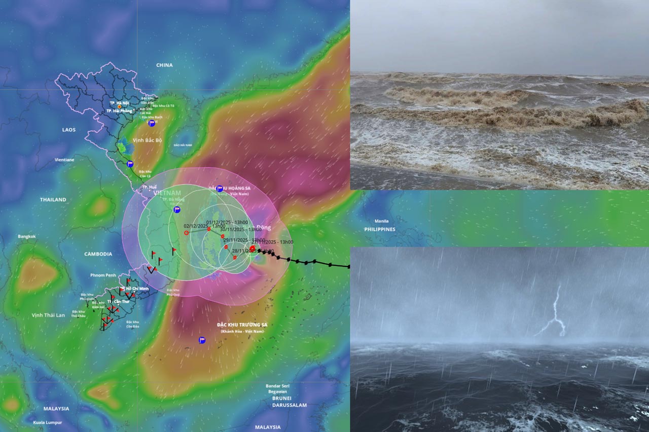 제15호 태풍 코토는 여전히 가장 강한 15등급 강풍을 동반하며 향후 경로를 예측합니다