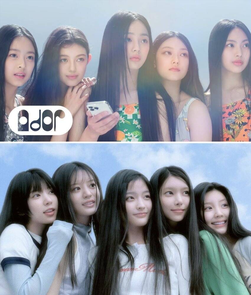 Min Hee Jin tuyen bo nhom ILLIT (duoi) sao chep chien luoc va nhieu khia canh cua nhom NewJeans. Anh: cat tu MV