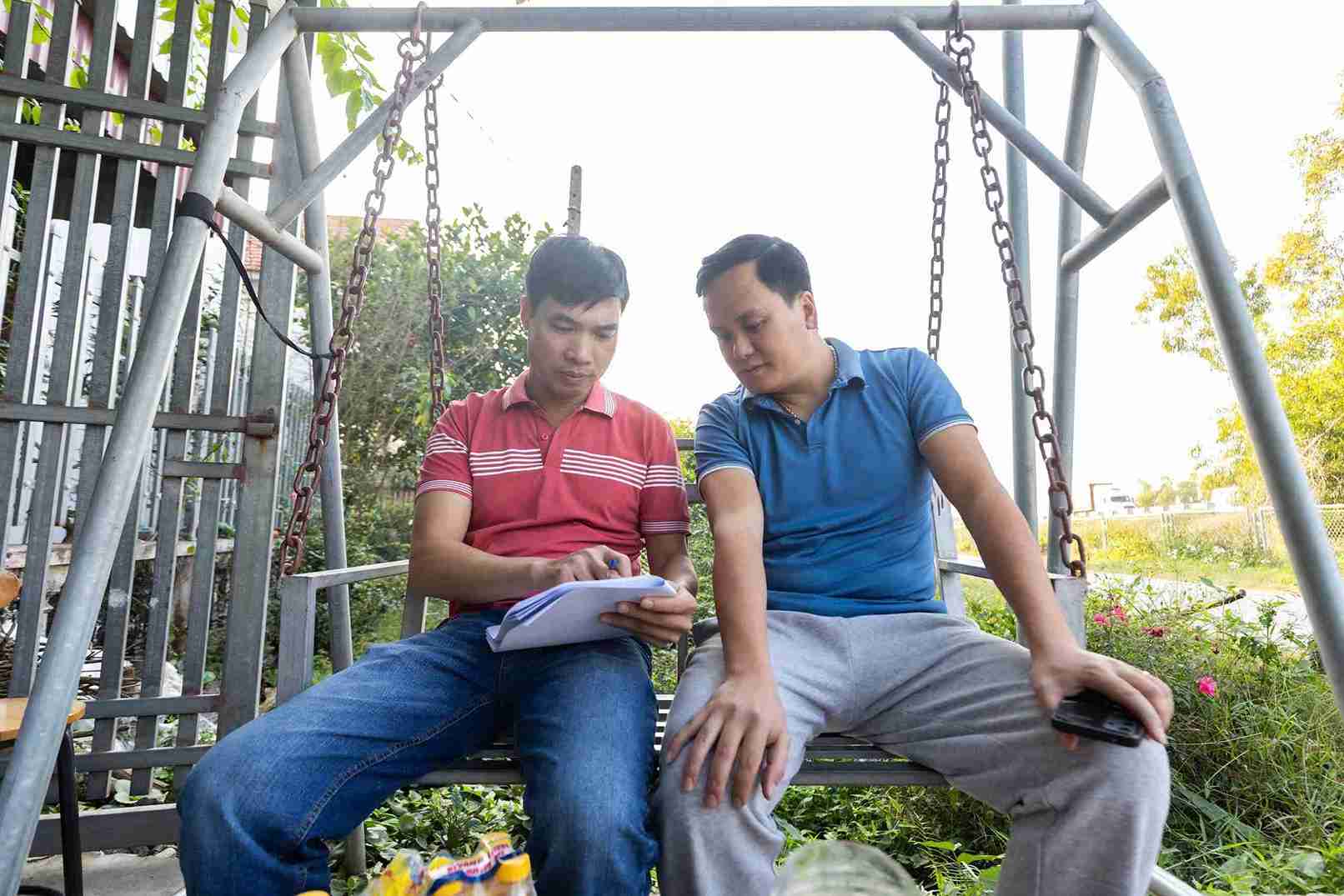 Ha Dong commune (Hai Phong) has a flexible and drastic approach in site clearance but still aims for people's consensus. Photo: Mai Huong