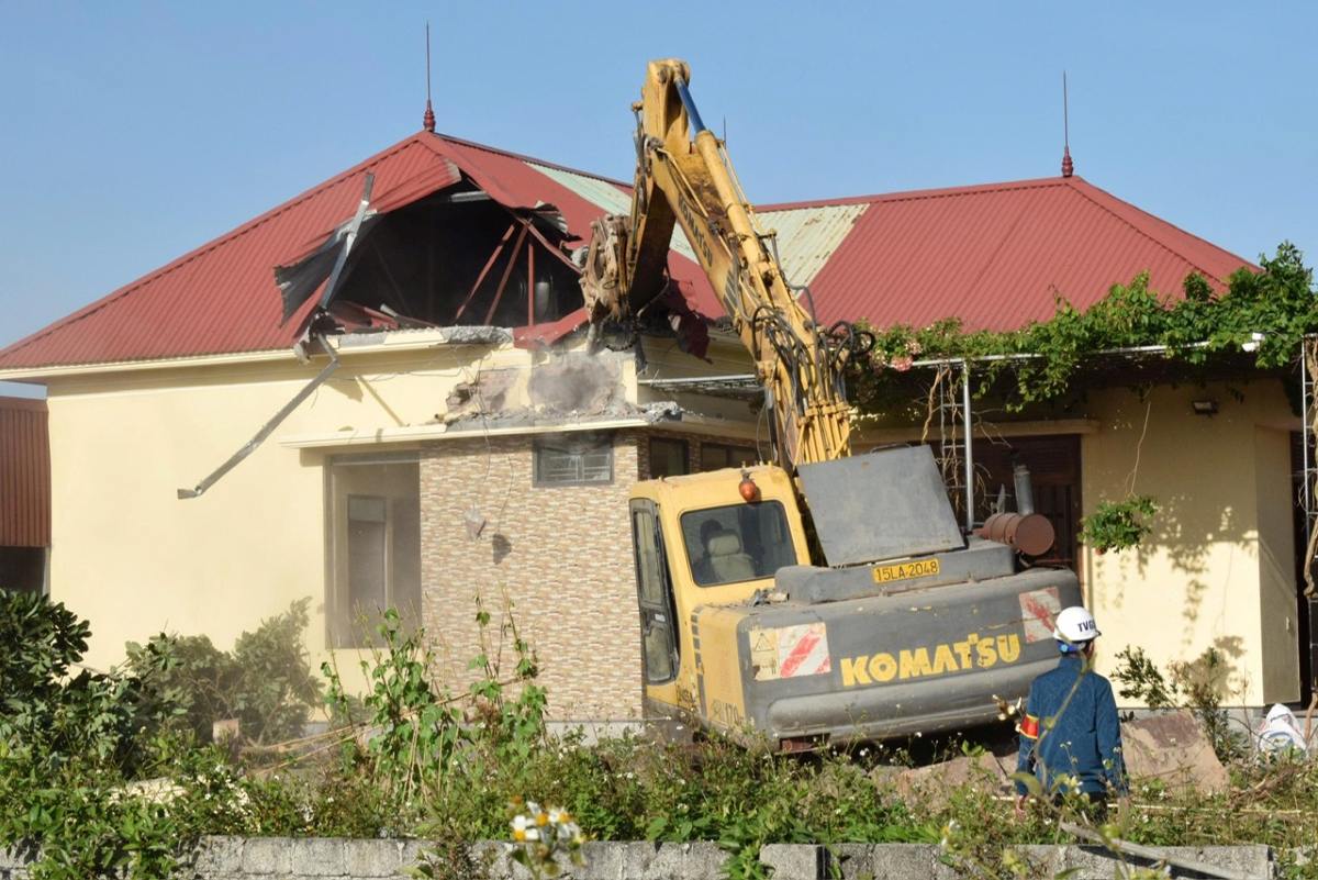 El proceso de implementacion esta garantizado como publico transparente legalmente correcto y absolutamente seguro. Foto: Oficina de Informacion y Comunicacion del distrito de Duong Kinh Hai Phong