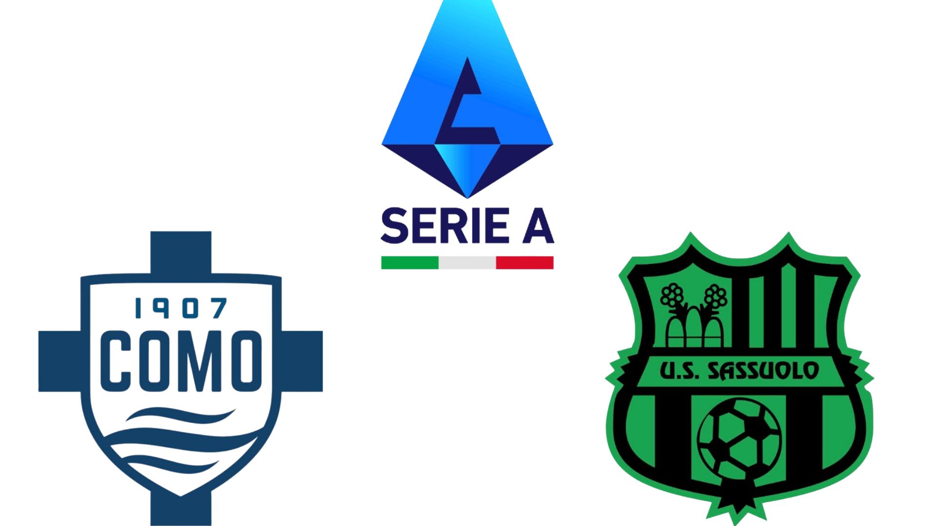 Como vs Sassuolo in Serie A. Graphics: Van An