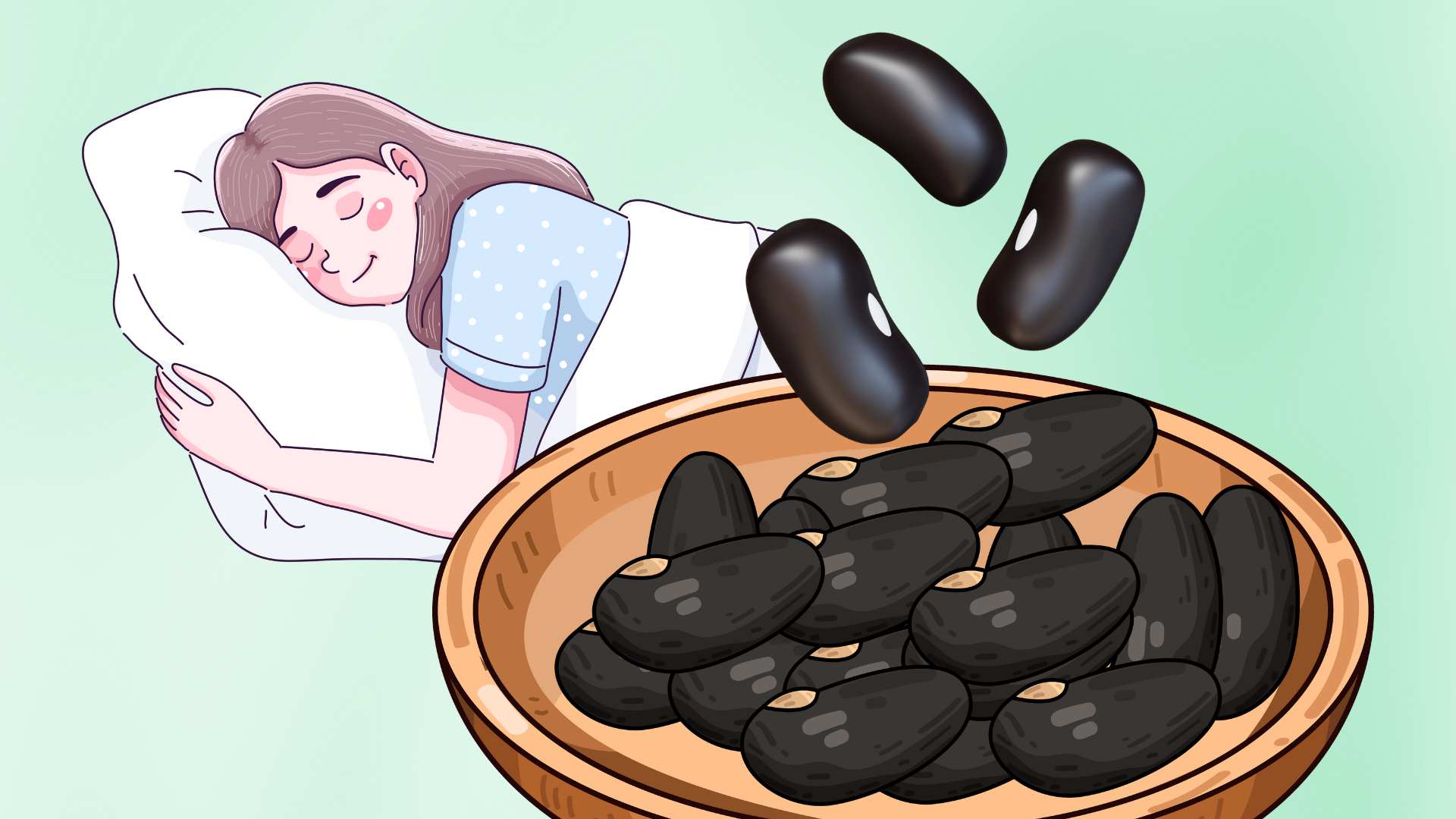 Secretos para dormir mejor gracias a los platos elaborados con soja negra