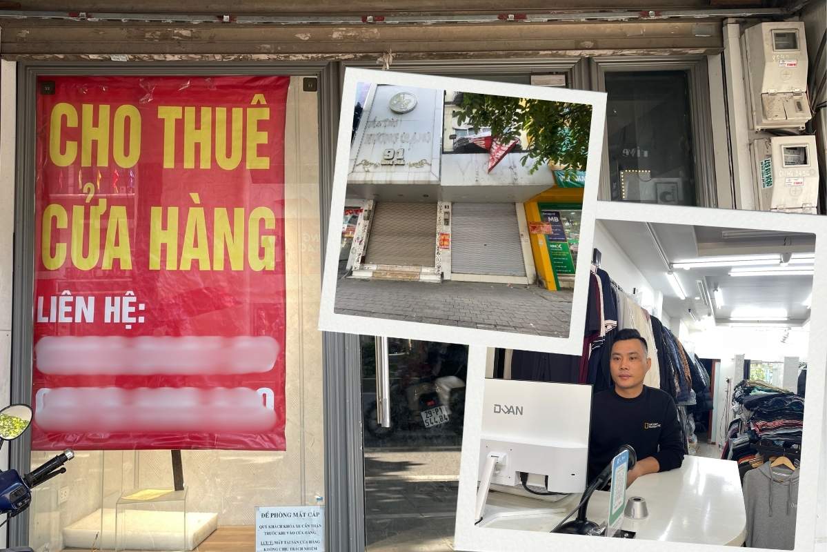 事業所が市場に固執し、用地取得の危機。写真:Thanh Binh