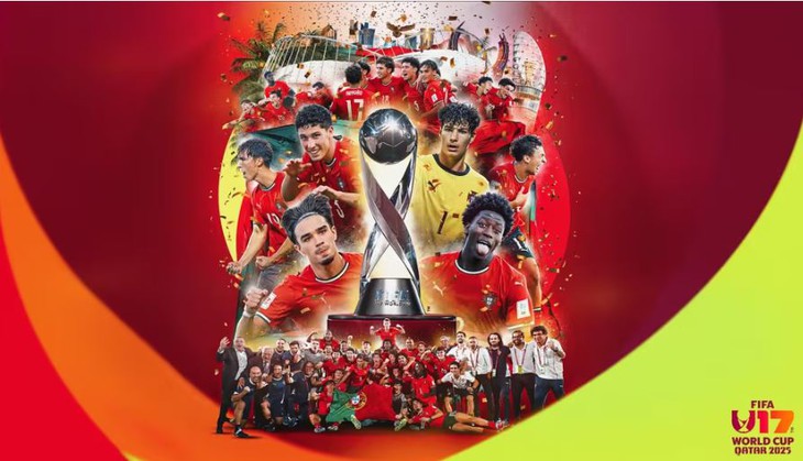 U-17ポルトガル代表がU-17ワールドカップ2025で優勝。写真:FIFA