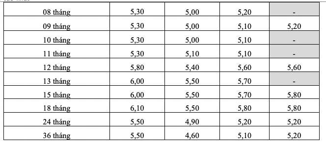 Bieu lai suat tiet kiem online HDBank. Anh: HDBank  