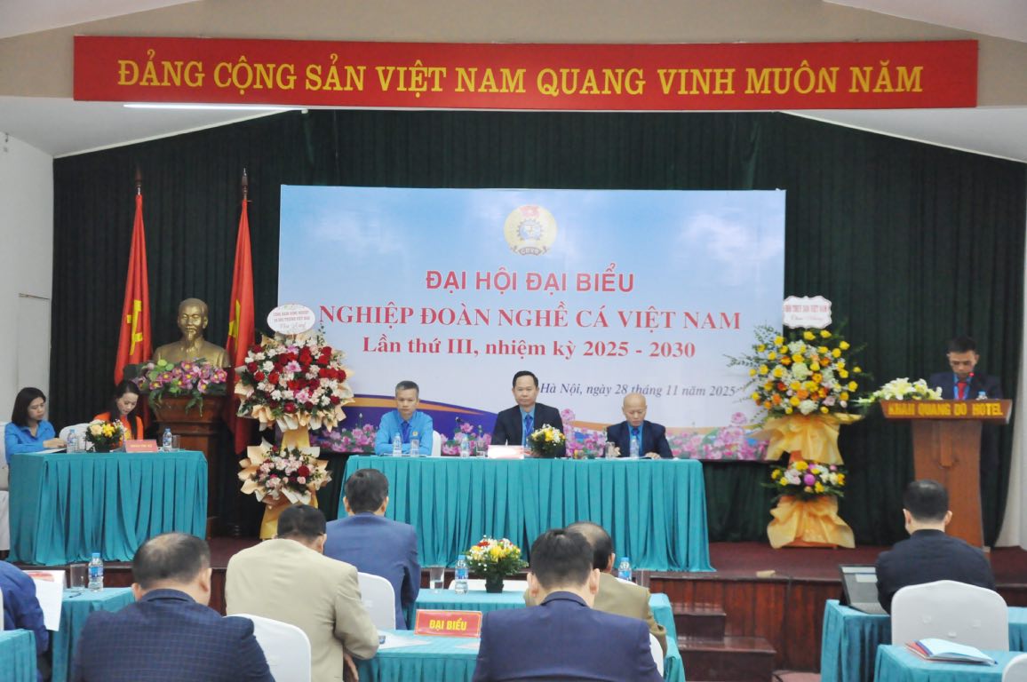 Toan canh dai hoi. Anh: Bao Han