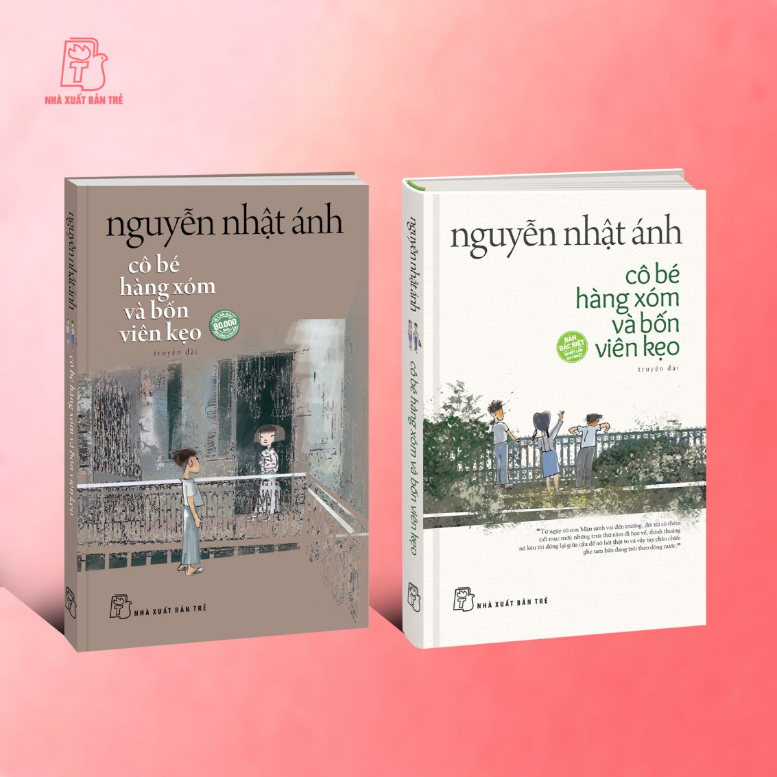 El libro 'La niña vecina y cuatro caramelos' del escritor Nguyen Nhat Anh. Foto: NXB Tre