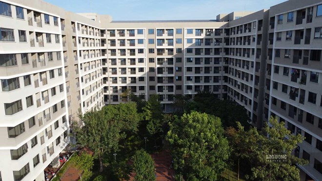 Du an nha o cong nhan Viglacera (Bac Ninh). Anh: Van Truong 