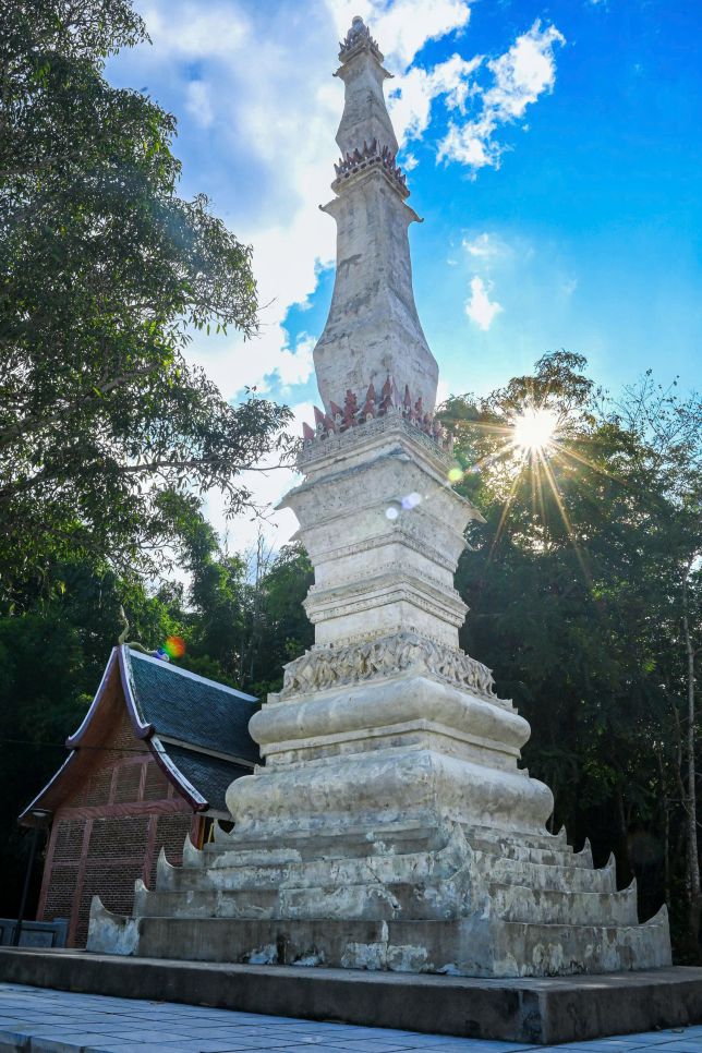 Muong Luan ancient tower seems to be rejuvenated. Photo: Thu Hang