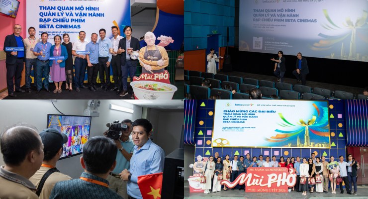 Survey of Beta Group's cinema cluster management and operation model. Photo: Beta.