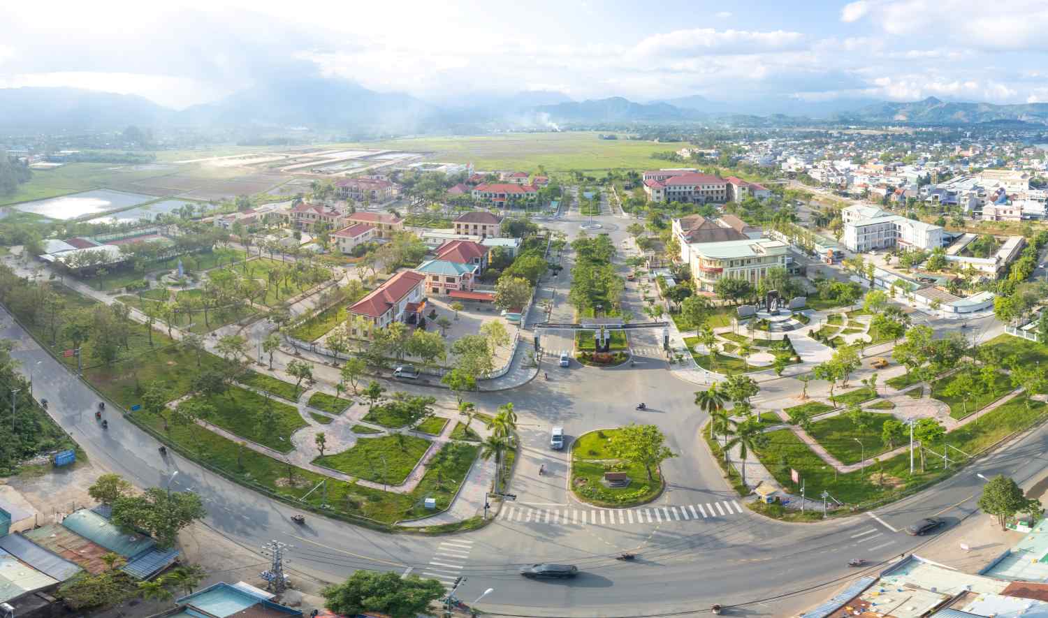 The appearance of the new rural area in Hoa Vang commune, Da Nang. Photo: Nguyen Trinh