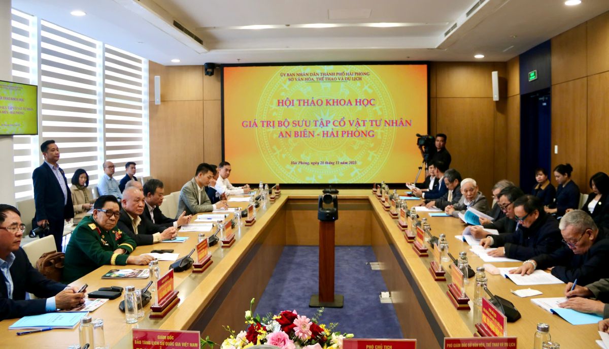 Toan canh hoi thao. Ảnh: Cong TTDT Hai Phong