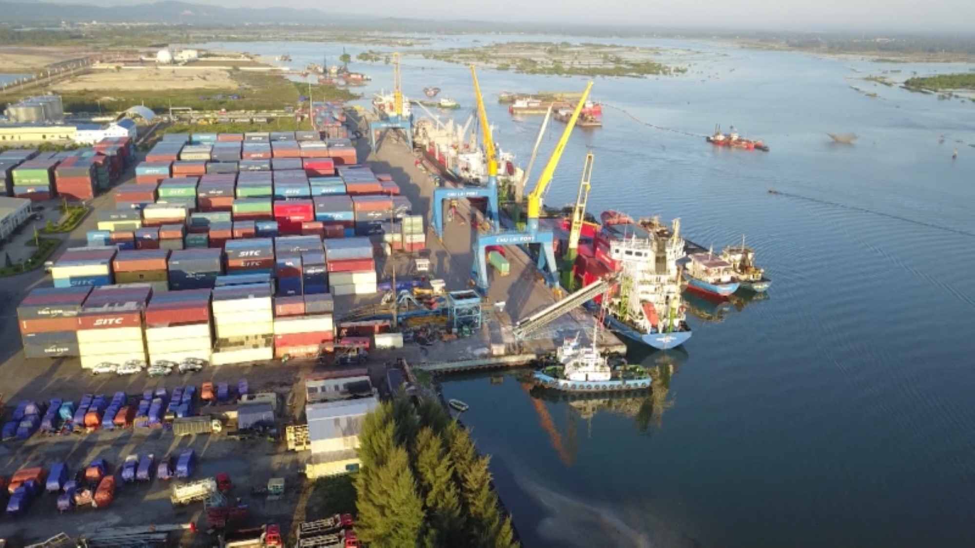 Ky Ha Port and Chu Lai Open Economic Zone are new development poles of Da Nang. Photo: Thanh Chung