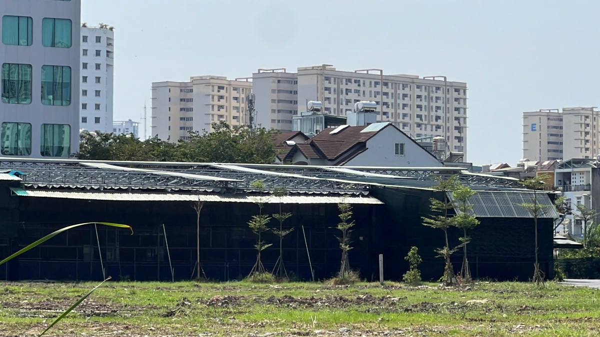 Du an khu do thi An Phu la diem nong ve xay dung khong phep tren dat nong nghiep. Anh: Nhu Quynh