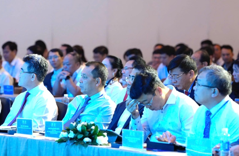 Dai bieu tham du Hoi nghi Khoa hoc va Cong nghe Dien luc toan quoc nam 2025. Anh: Nam Duong