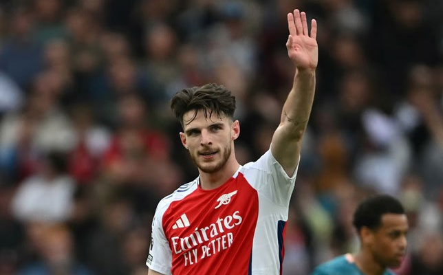 Declan Rice dang la “so 8” hay bac nhat chau Au vao luc nay. Anh: AFP