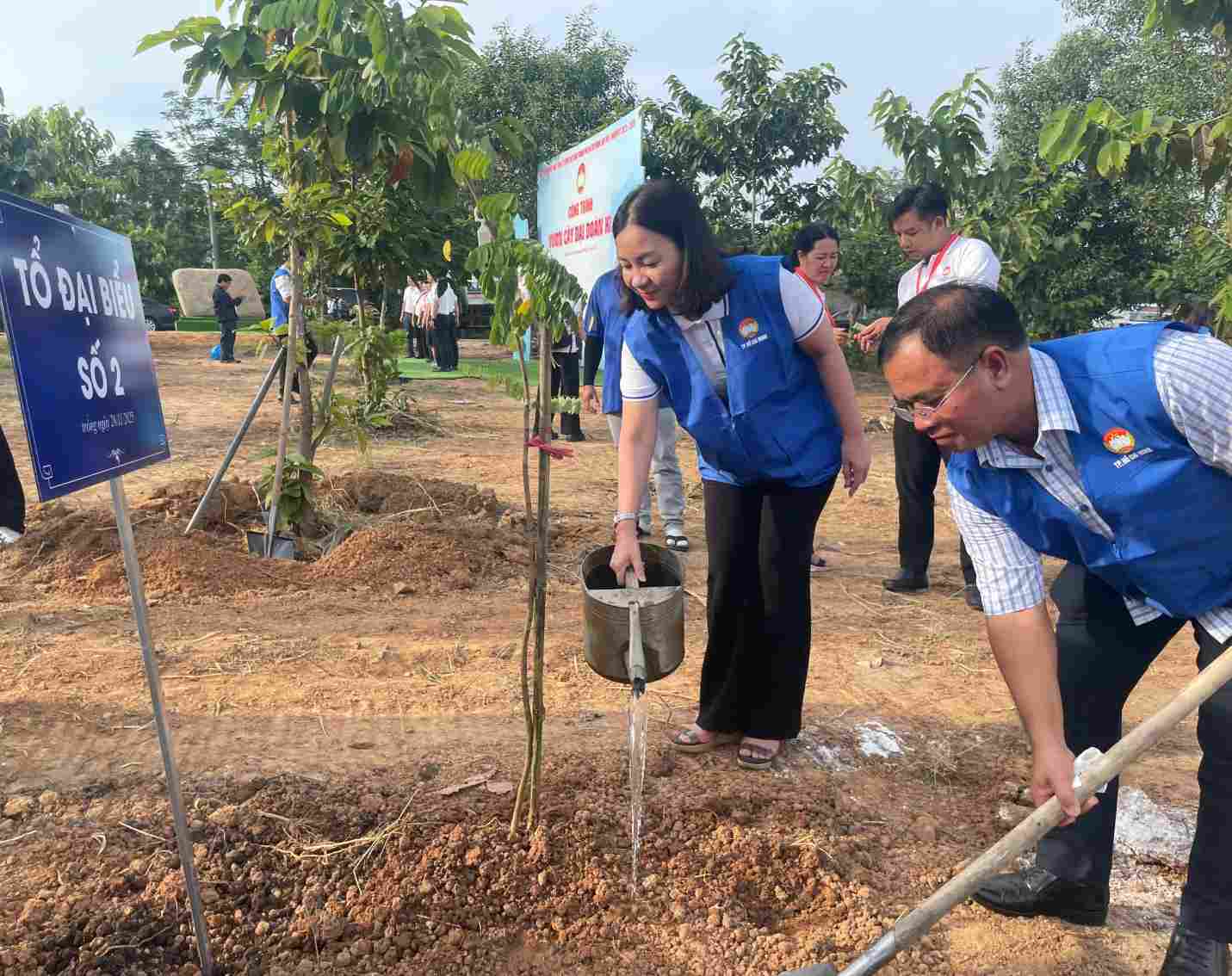 Day la vuon cay dai doan ket gop phan xay dung TPHCM them xanh-sach-dep. Anh: Dinh Trong