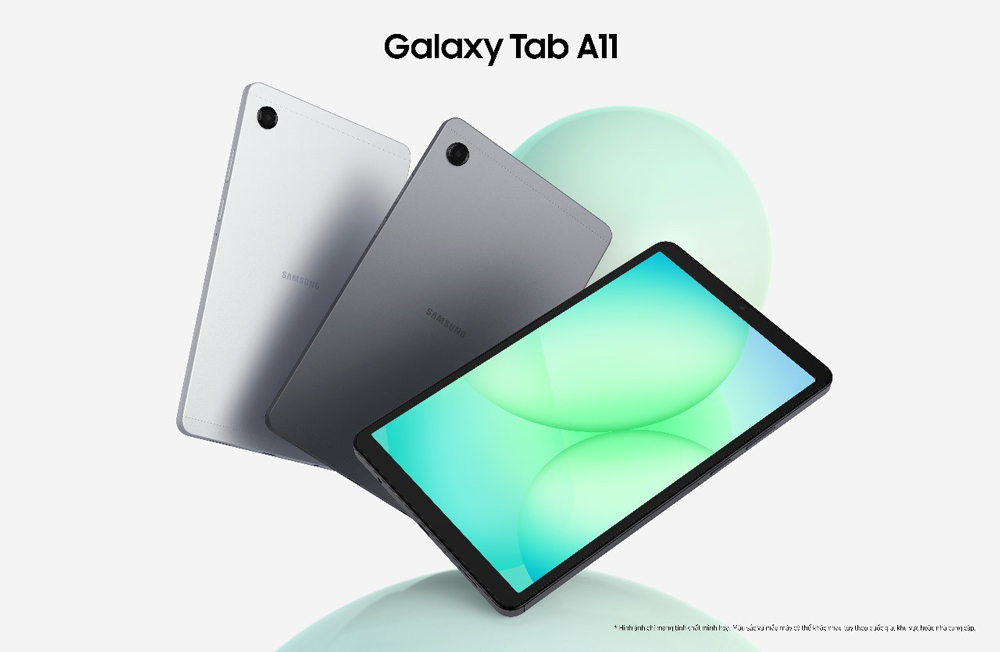 Samsung Galaxy Tab A11+ tablet. Photo: Provided by the enterprise