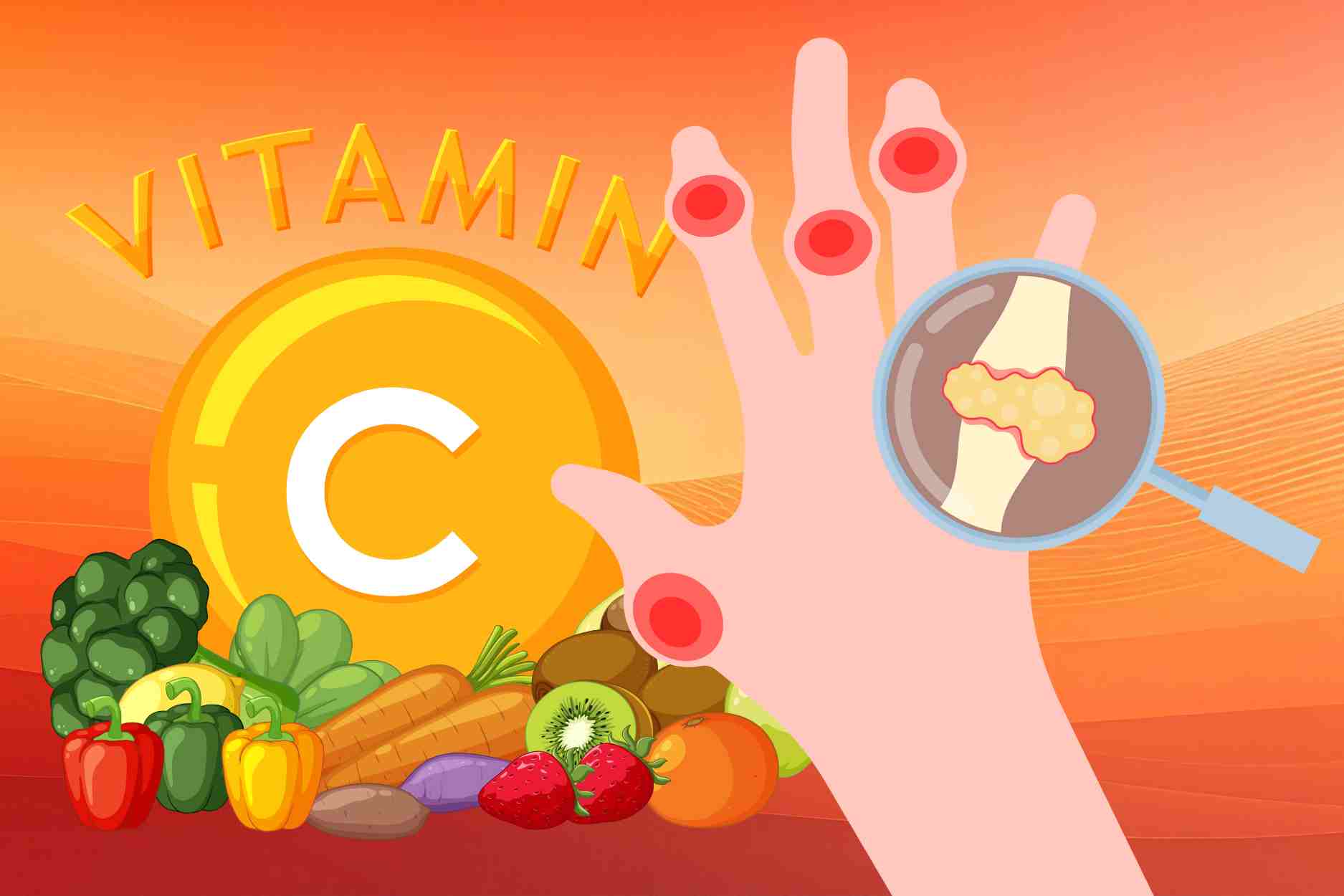 People at risk when using vitamin C to control uric acid