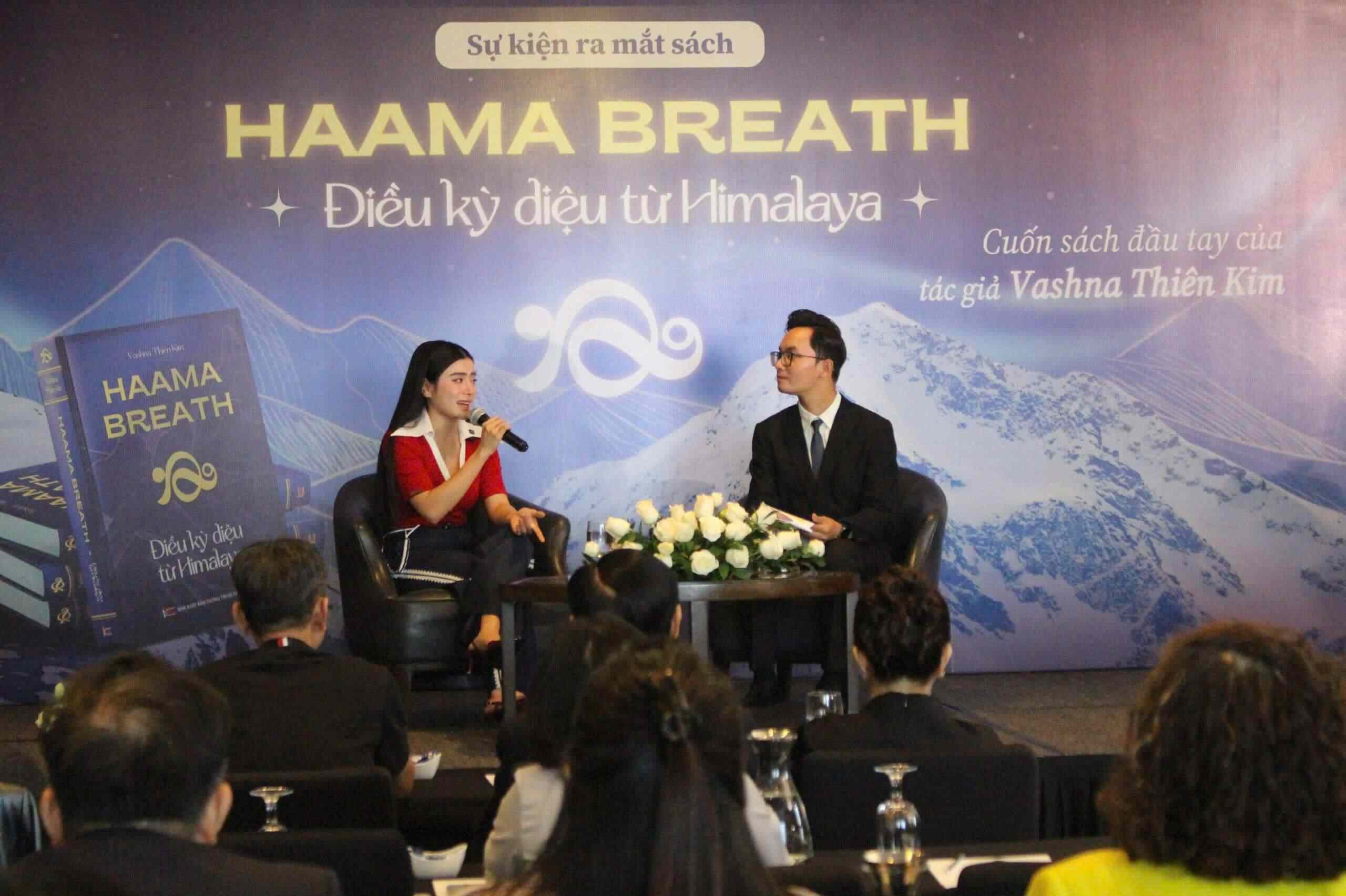 Ra mat cuon sach “Haama Breath – Dieu ky dieu tu Himalaya” cua tac gia Vashna Thien Kim