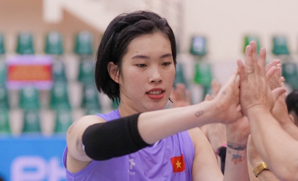 Thanh Thuyが日本で開催された「All Star Games」親善試合に参加。写真:ベトナムバレーボール