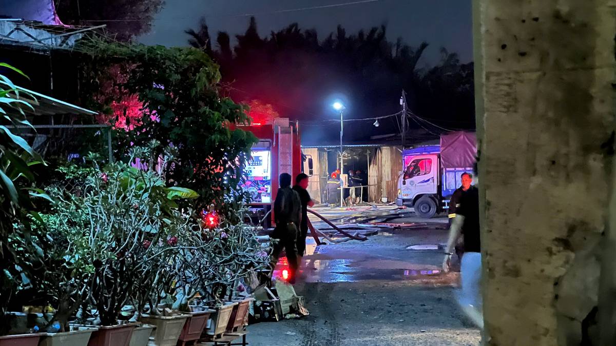 Cong tac chua chay duoc trien khai nhanh chong. Anh: Dong Hoang