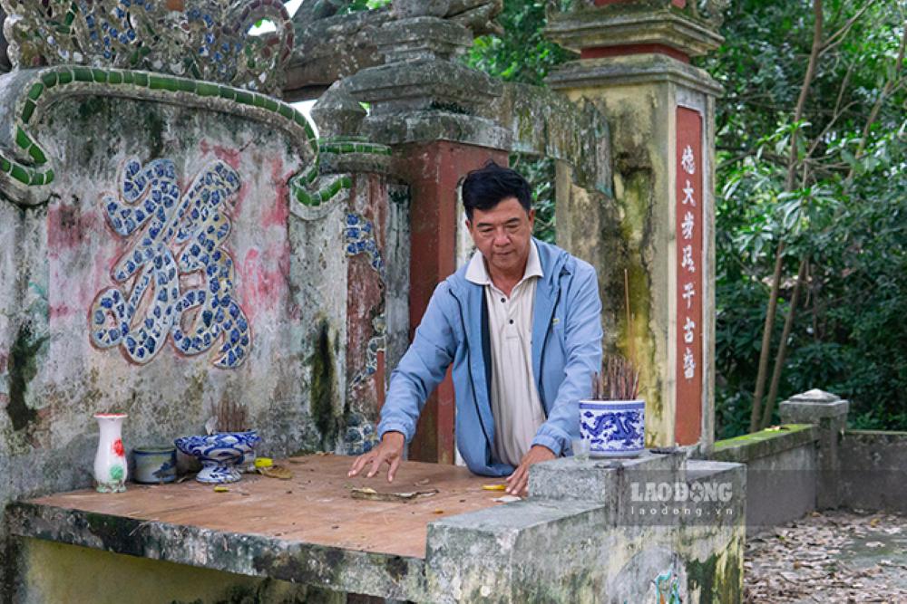 Theo huong uoc lang, day la rung cam, khong ai duoc vao chat cay, don cui. Anh: Thanh Huyen