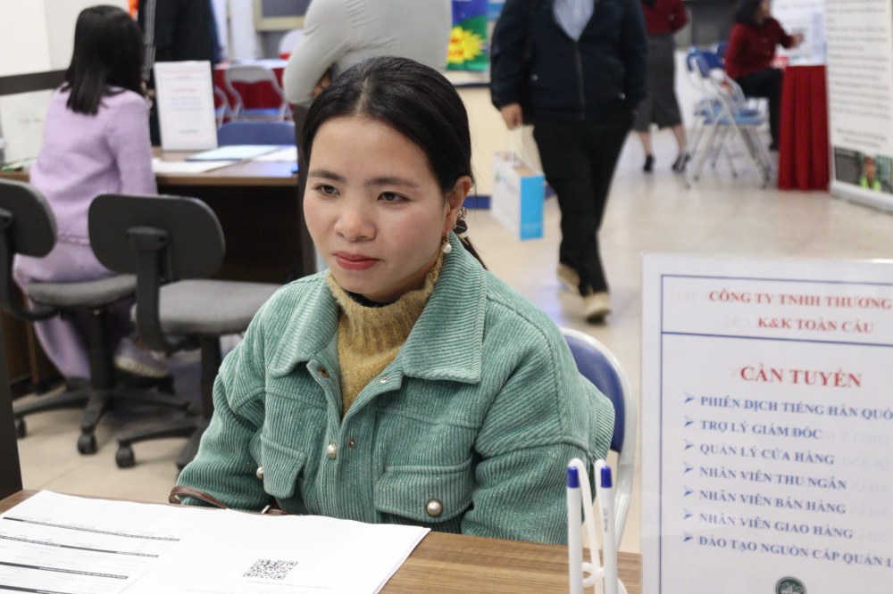 Lao dong tim viec lam sau khi ket thuc Chuong trinh EPS tai Han Quoc. Anh: Quynh Chi