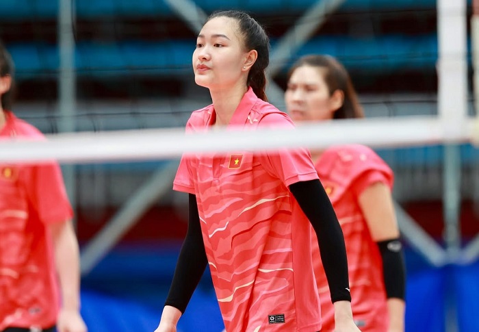 Cau thu Kim Thanh da co suat chinh thuc tham du SEA Games 33. Anh: VTVBDLA