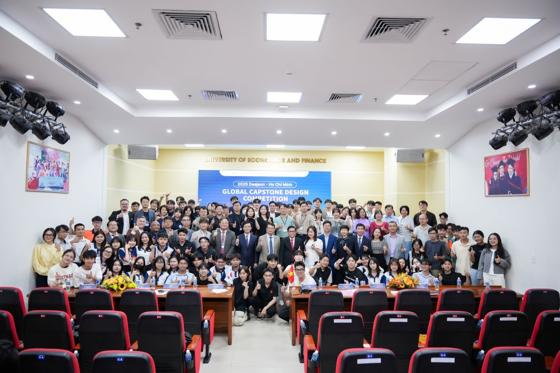 The " Capstone Global Design 2025" contest takes place from November 24 to 28. Photo: UEF