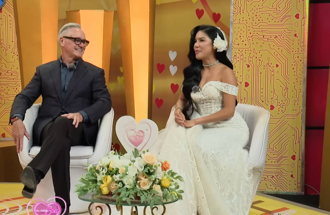 Miss Vietnam married her husband Tay, who is 29 years older. Photo: MCV Unit.