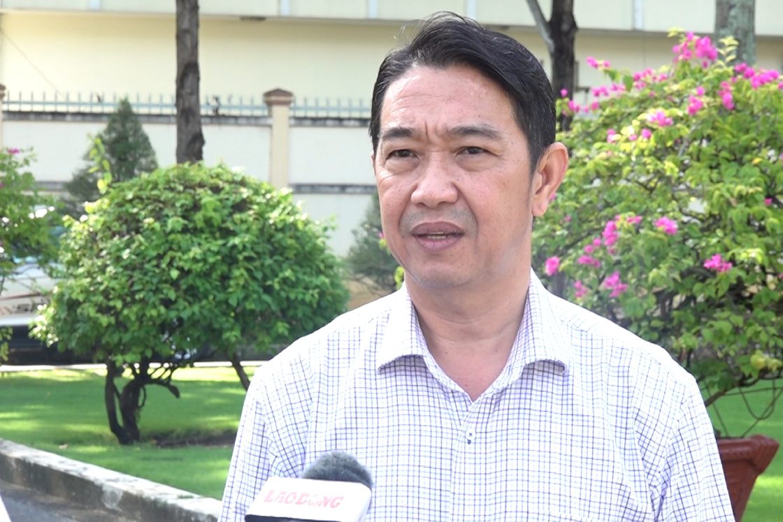 Ong Nguyen Anh Hoai - Pho Chu tich UBND phuong Ninh Kieu. Anh: Ta Quang