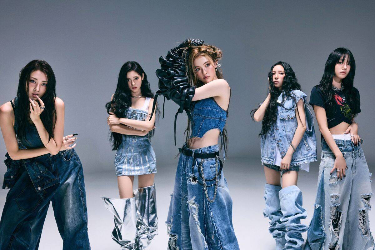 Girl group MEOVV. Photo: cut from MV