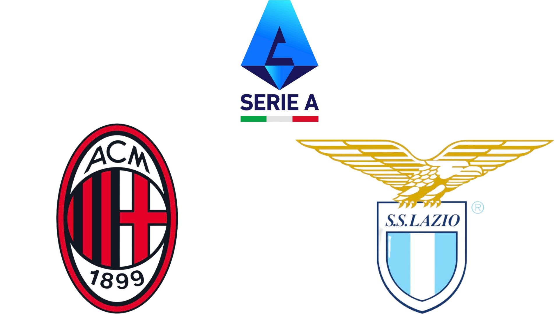 AC Milan vs Lazio in Serie A. Graphics: Van An