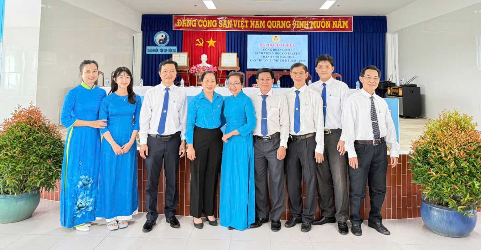 CDCS Benh vien Y hoc co truyen hoan thanh dai hoi. Anh: LDLD TP Can Tho