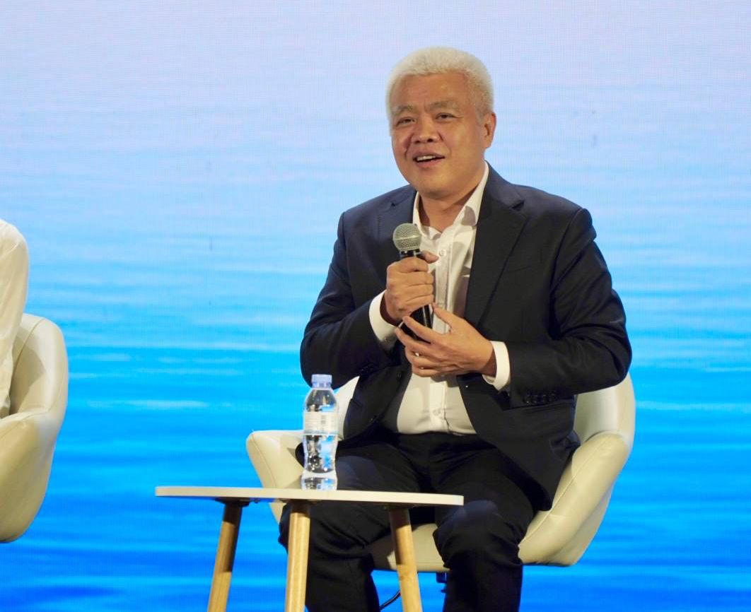 Nguyen Lam Thanh – Tong Giam doc TikTok Viet Nam chia se ve chuyen ban hang cua cac kenh. Anh: Mai Anh.