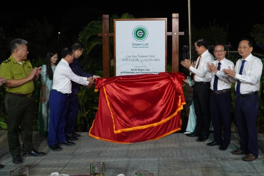 Con Dao国立公園が国際自然保護連合からグリーンリスト(Green List)の認証を受けました。写真:Khanh Nam