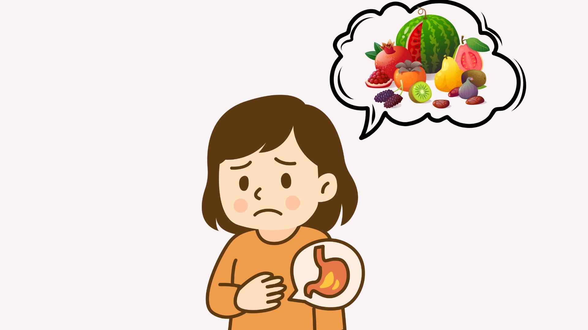 Why does eating fruit cause stomach pain? Experts point out 5 reasons for surprise. Graphic photo: Hoang Loc.