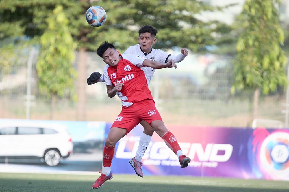 Cac tran dau dien ra voi chat luong chuyen mon cao. Anh: VietFootball