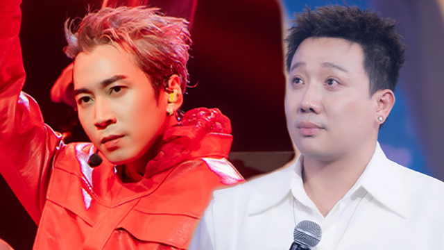 Karik, Tran Thanh in the first night of the Anh trai say hi 2025 final. Photo: Producer