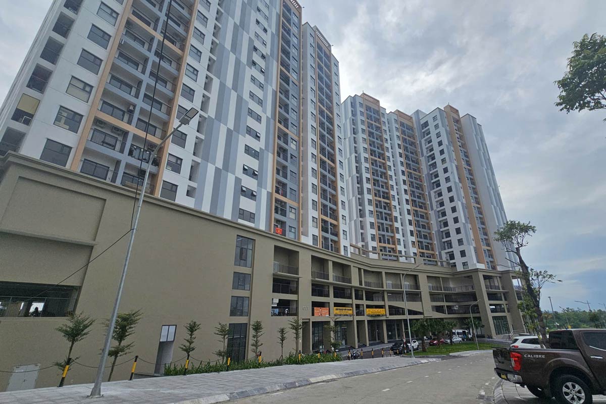 クアンニン省ハロン区、ガンバンクヒル社会住宅プロジェクトのパノラマビュー。写真：ドアン・フン