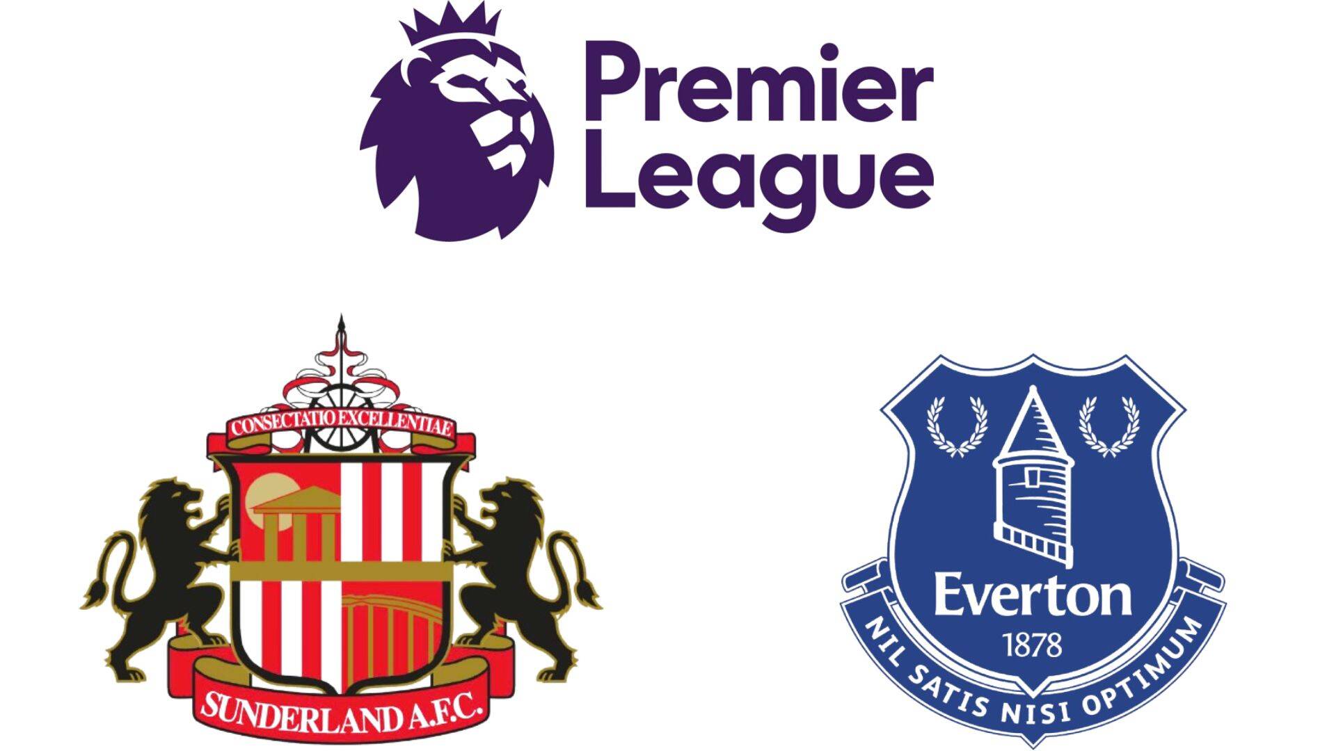 Sunderland face Everton in the Premier League. Graphics: Van An