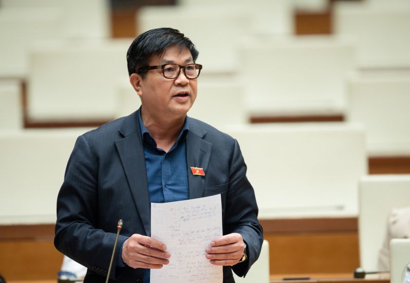 DBQH Do Ngoc Thinh - Uy vien Uy ban Phap luat va Tu phap cua Quoc hoi. Anh: Quochoi.vn