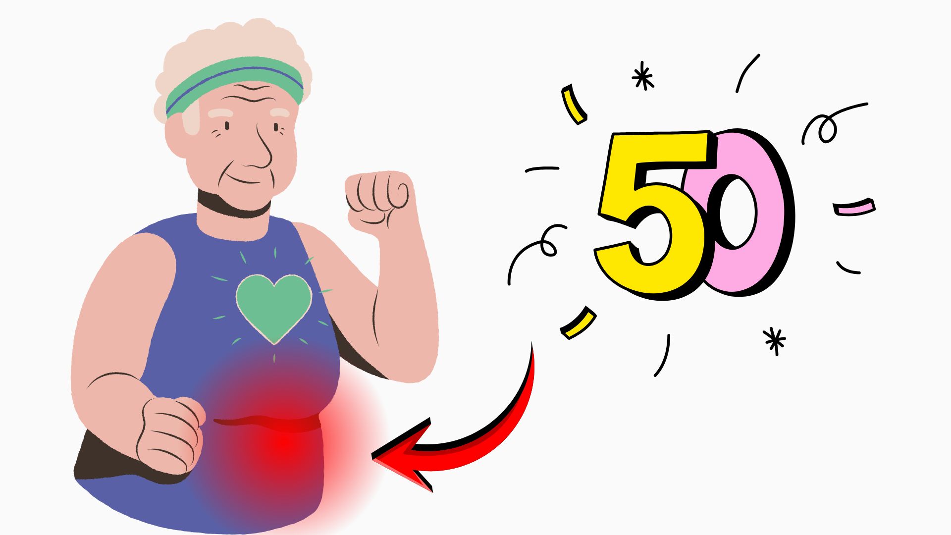 Exercise helps reduce belly fat. Graphics: Thanh Thanh