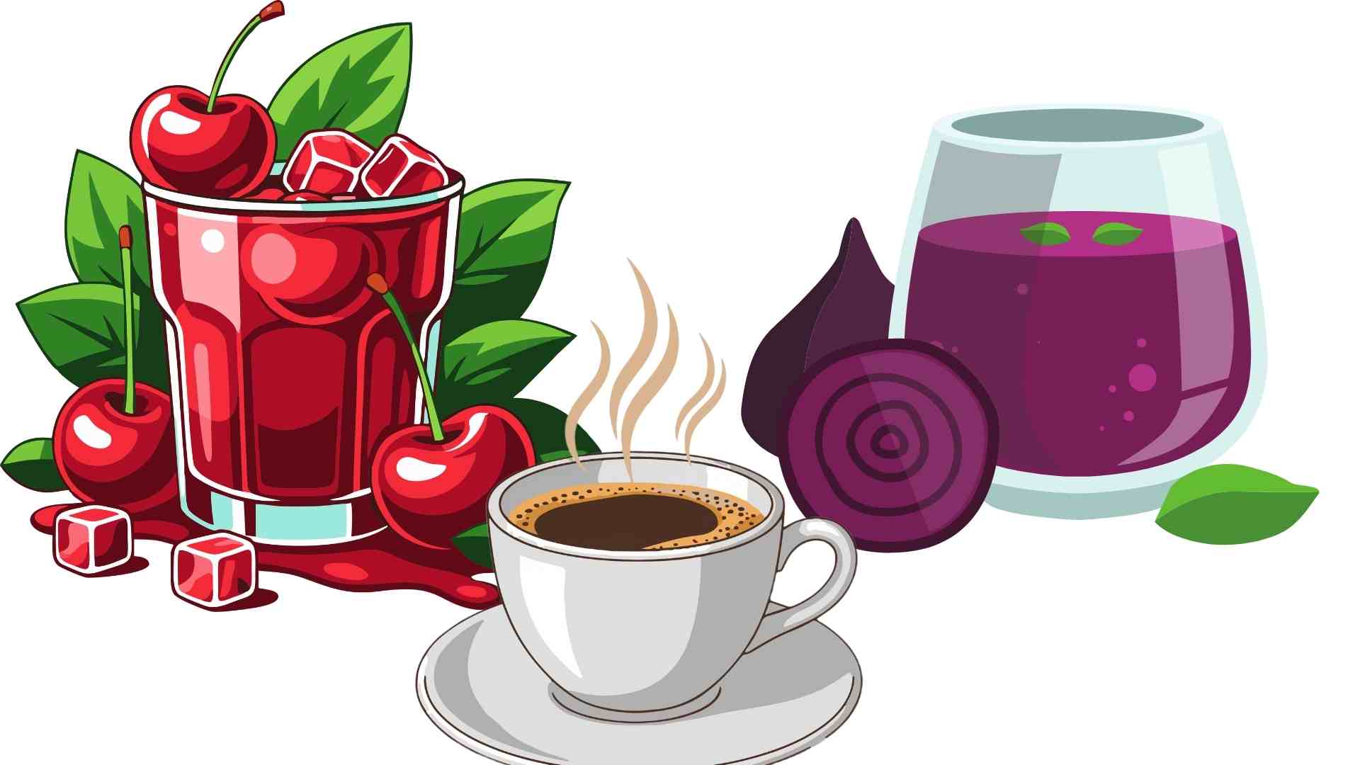 Juice can help relieve muscle pain. Graphics: Ha May