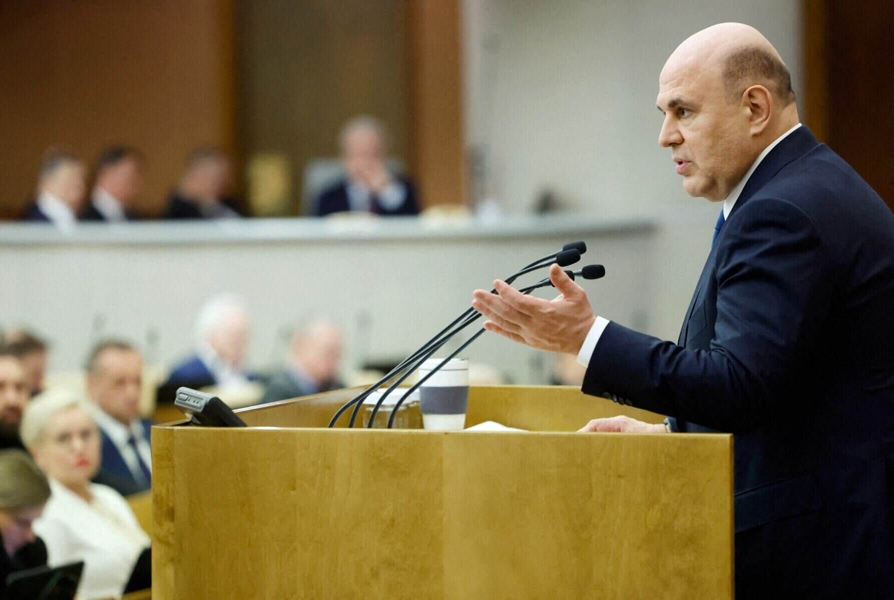 Russian Prime Minister Mikhail Mishustin. Photo: AFP