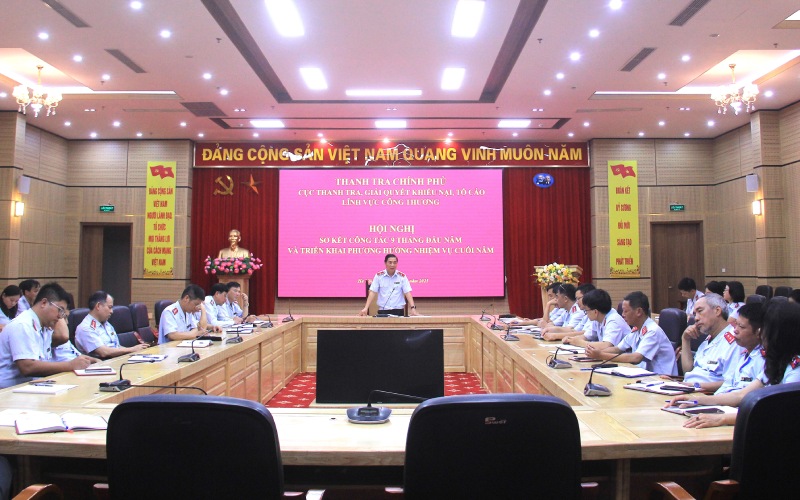 Department IX has deployed an Inspection Team and reported on projects with difficulties and problems under the management of the Ministry of Industry and Trade. Photo: Government Inspectorate