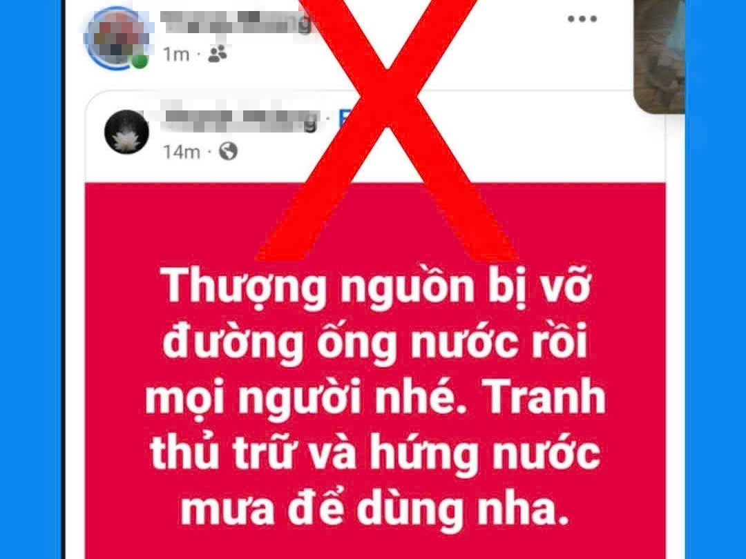 Ong Le Quang Minh Le Quang Minh khang dinh, thong tin ve viec “cup nuoc” tren dia ban TP Hue dang lan truyen tren mang xa hoi nhung gio qua la sai su that; dong thoi mong nguoi dan khong hoang mang, yen tam phong tranh mua lu. Anh: Hue-S.