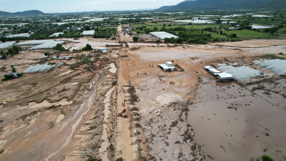 Su co gay tan hoang vung ha du. Anh: Duy Tuan 